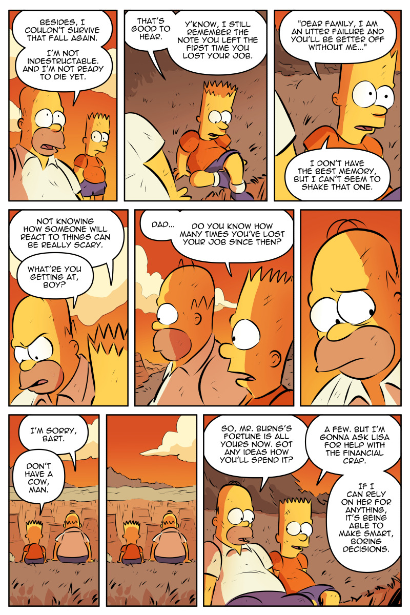 SPRINGFIGHT! a Simpsons fan comic (part 2 of 2)

  [part 1]