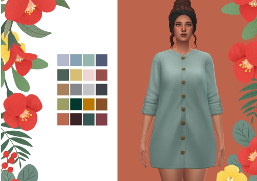 simminginchi:Charlotte | a simple + casual dressAn edit of one of the new meshes from the eco lifest