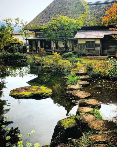 目黒邸（旧目黒家住宅）庭園 / Meguro-tei Residence Garden, Uonuma, Niigata 新潟県魚沼市の国指定重要文化財『目黒邸』の庭園が素敵…！ JR只