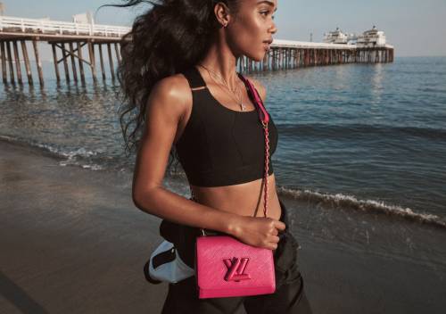 wandering-songstress:Laura Harrier for Louis Vuitton S/S 2021