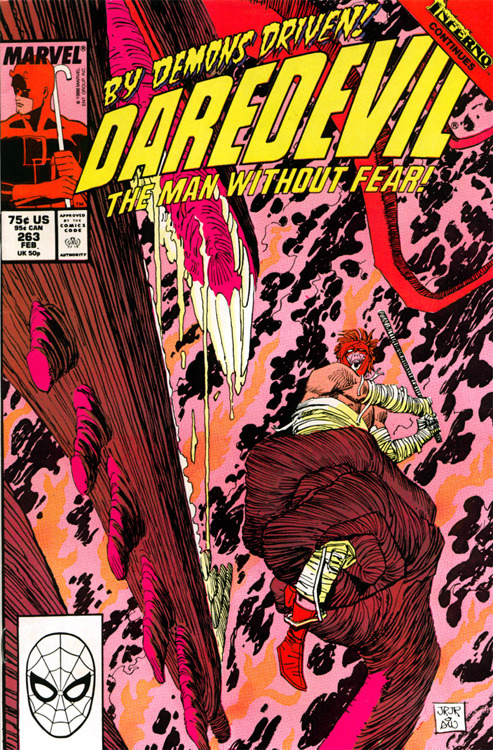 Daredevil #265 April 1989 Marvel Comics 