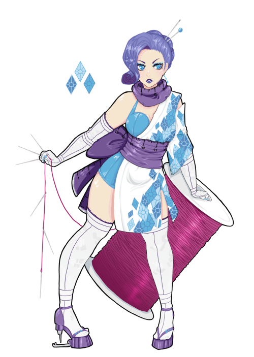 naliaderp:  Ninja(?)!Rarity, always from that weirdo idea to make a MLP fighting game—- 