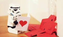 sladyvader:  happy valentine’s day  May the force of LOVE be with you today.Happy Valentines Day