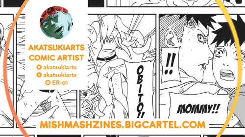 dimensionszine:@akatsukiarts treats us to an action packed comic, drawn in their signature manga s