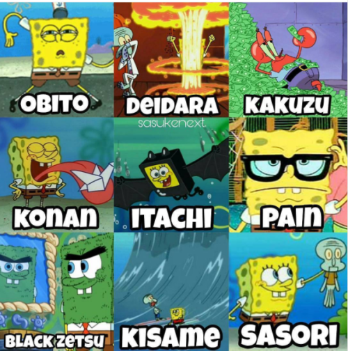 Spongebob akatsuki