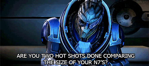      Commander Shepard at the VGAs Part I Also Garrus.     