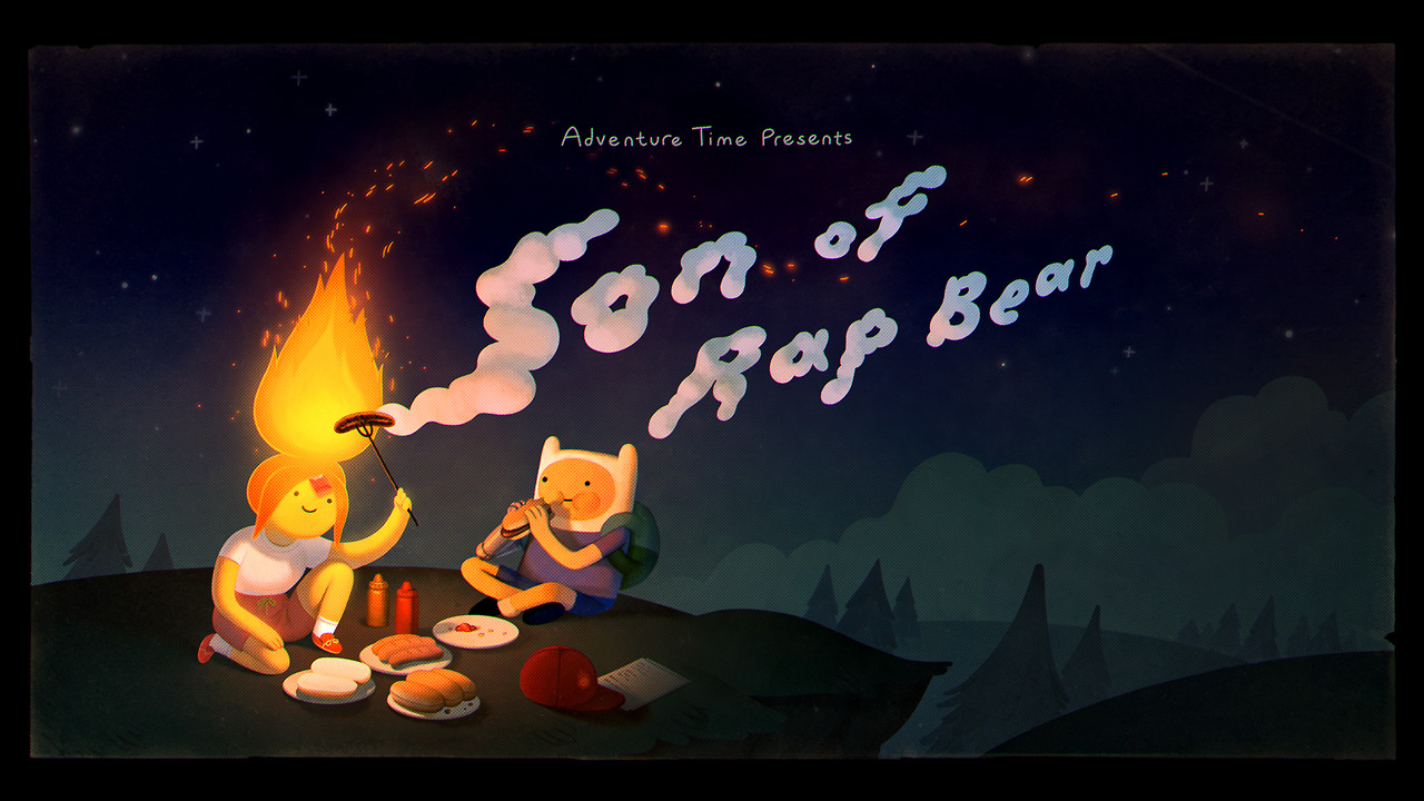 Son of Rap Bear - title carddesigned by Seo Kimpainted by Joy Angpremieres Sunday,