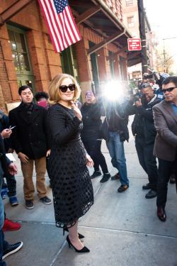 adele-theoneandonly:  adele x new york city