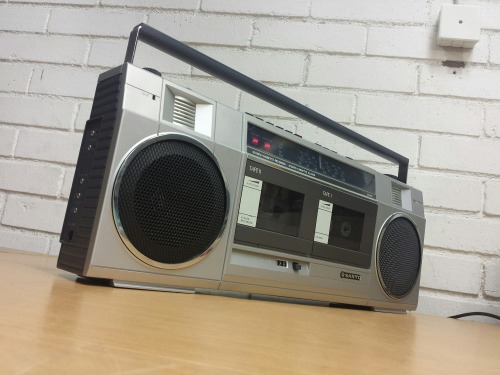 Sanyo M-W1L Ghetto Blaster, 1984(?)