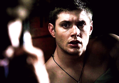 Inacatastrophicmind:  Dean Winchester Shirtless