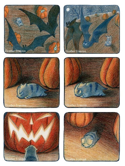 fuckyeahcomicsbaby:Scaredy Cat