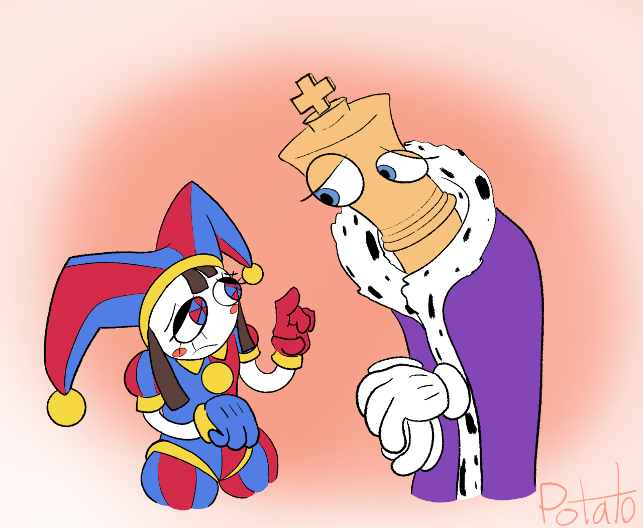 King Dice meets Eggman : r/Cuphead