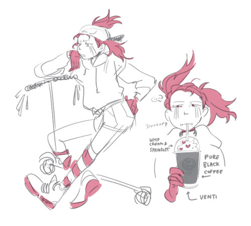 pistachiosoda:remember how i used to draw emo lapis. well times a changin