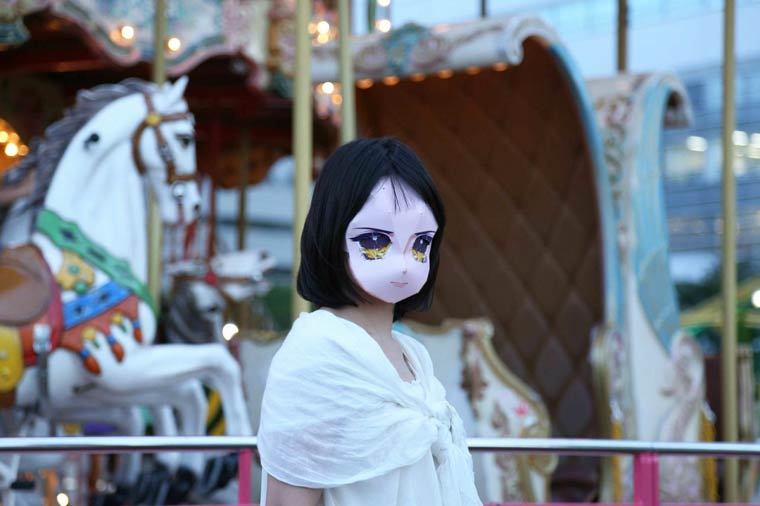 cubebreaker:  The 2.5D manga mask patterns are free, simple to make, and come in