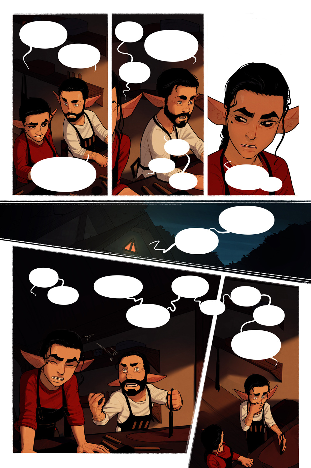 Colors! Emotions!Drama!A porn comic without porn!