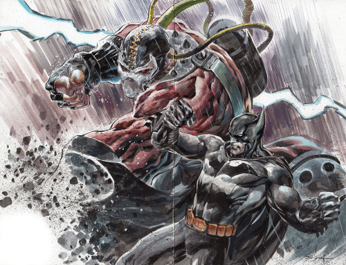 geeksngamers:  Bane VS Batman — By Ardian Syaf of Tulungagung, EJ, Indonesia(via @GeeksNGamers)  Artist: DeviantArt | WebsiteGeeksNGamers: Keep Us Alive On Patreon! | Twitter | Adventure On!