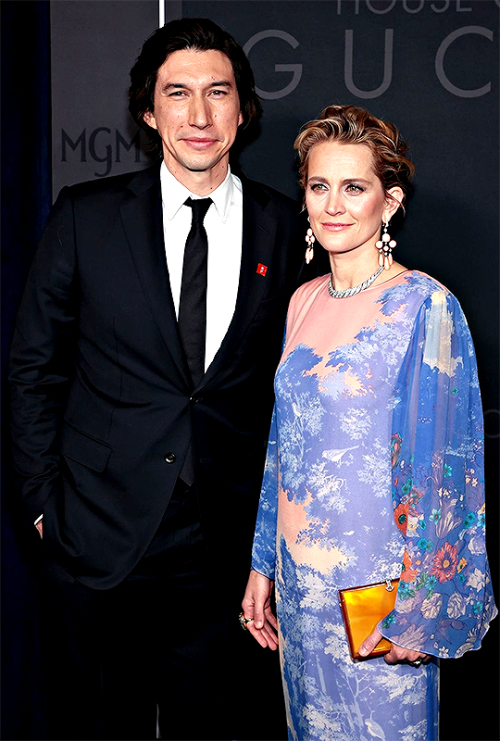 Adam Driver & Joanne Tuckerat the ‘House of Gucci’ New York Premiere || Nov. 16, 202