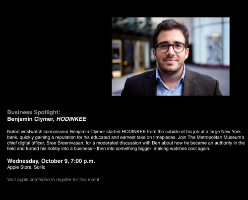 Come see @columbiajourn alums @benjaminclymer and @sree talking digital journalism, entrepreneurship, and other cool stuff tonight at the Apple store in Soho.
Details here.