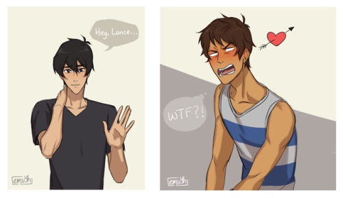 emuyh-art:  finally, a backstory to why I gave them different hair one day  