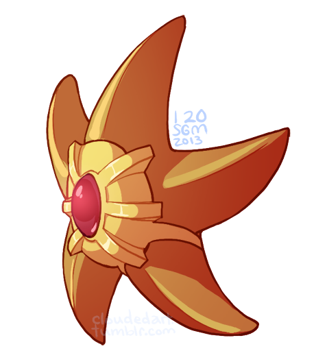 Porn photo cloudedart:  (shine bright like a staryu)