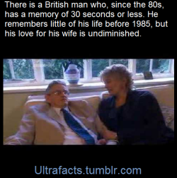 ultrafacts:  His name is Clive Wearing. 