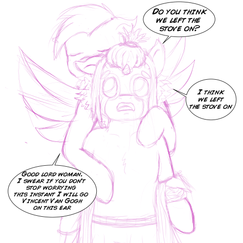 ask-the-french-olive: ursamod:  Alternate captions. I call this “Foreplay - The Married Version” Bonus:  Mod : “ OH MY GOD ! IT IS SO FUNNY § I CAN T § XD AND THE BEST THING § IT IS THE PERFECT OLIVE REACTION § STARTING BABLING WHEN SHE IS