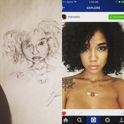 Tried my best to draw @jheneaiko other than