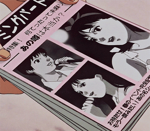 maddiecline:How do you know that the person you were one second ago, is the same person that you are right now?PERFECT BLUE (1997) dir. Satoshi Kon