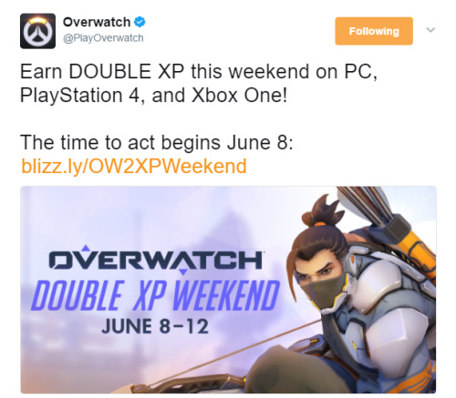 fuckyeahoverwatch:“Oh hey, sorry my dudes, I can’t go out this weekend… something