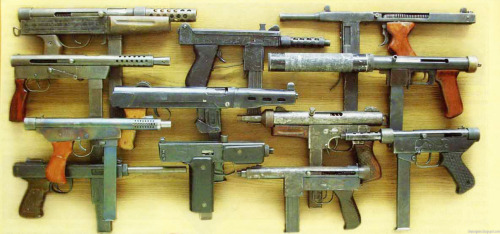 cerebralzero:  itsemurha-kuningatar:  A friend’s homemade stuff.  Does your friend live in Chechnya by any chance?
