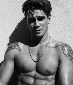 i-love-bad-boys-madly:  meninvogue:KJ Apa photographed by Bartek Szmigulski for Rollacoaster Magazine Autumn 2019 ❤️😈