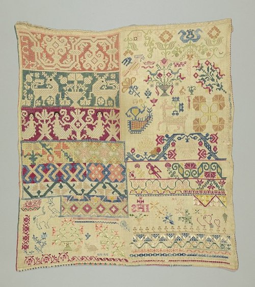 heaveninawildflower - Mexican needlework samplers.1) Early 19th...