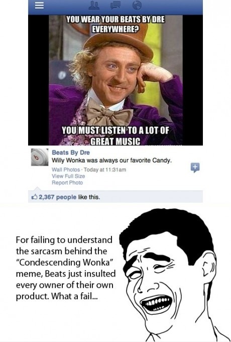 Willy wonka meme