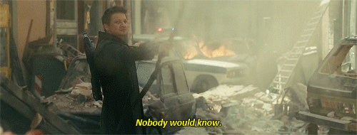 chrisevansisbeautiful:  LOL I loved that. Sassy Clint. 