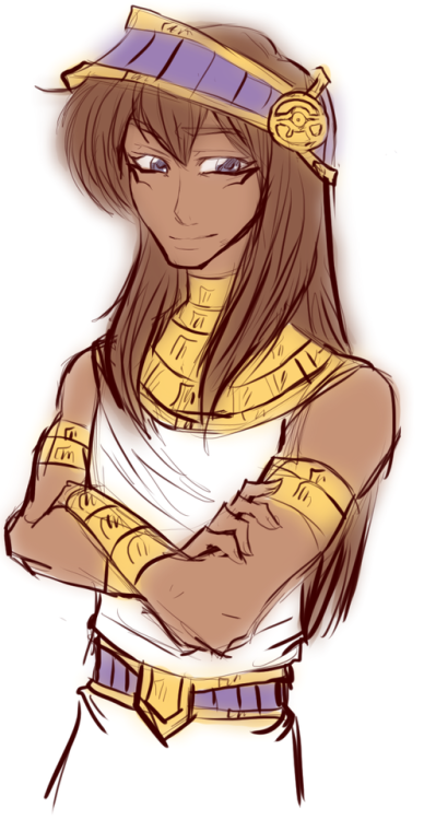 Mahad, personal Guard to the Pharaoh, looking fine. 