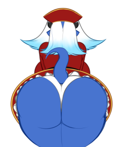 Averyshadydolphin:  I Had To Give People A Better View Of Mia’s Pirate Booty.