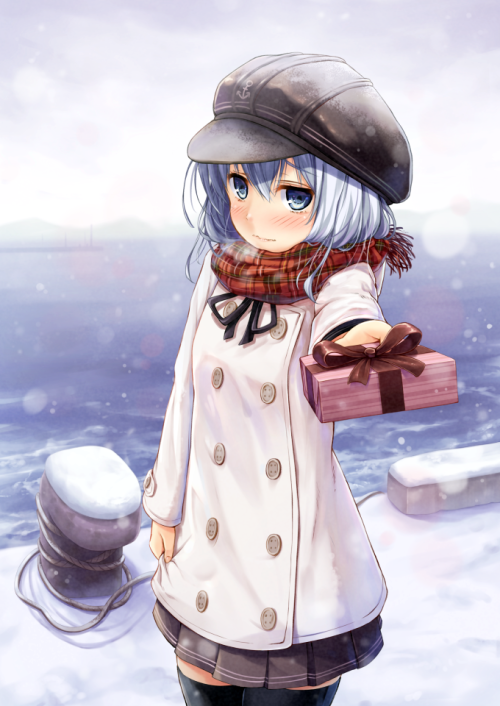 vavandamu:  【艦これ】「ハ、ハラ……ハラッッ……ッ！」イラスト/オウカ  