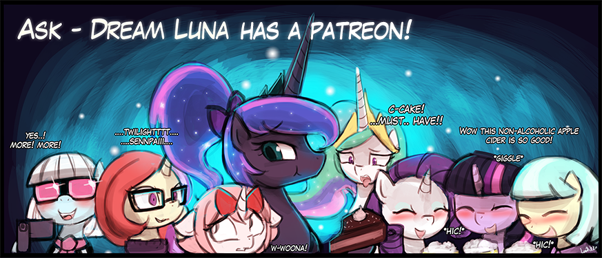 ask-dreamluna:  Hey everyone, Lumineko here! I have been finding less and less time