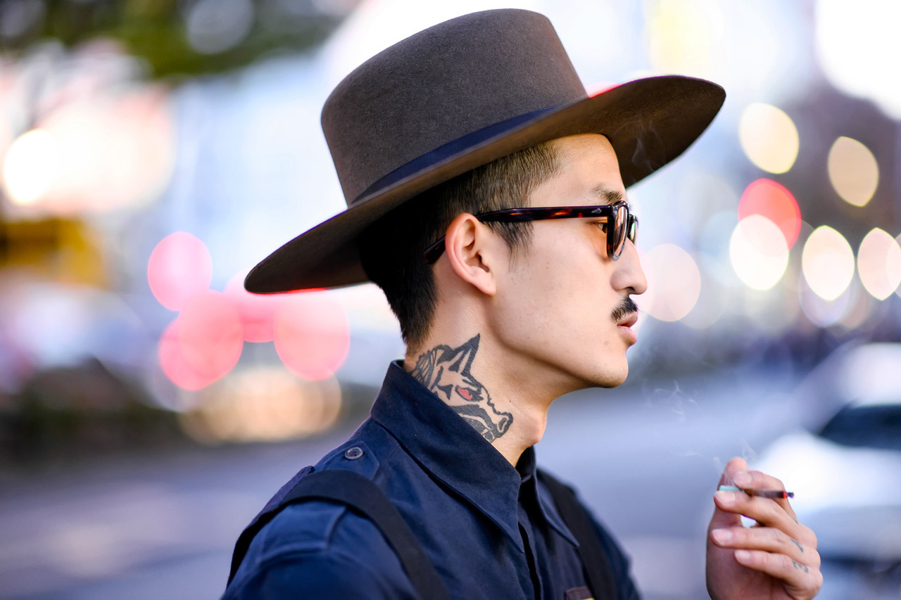 tokyo-fashion:  25-year-old Japanese designer/artist Ryoughty on the street in Harajuku