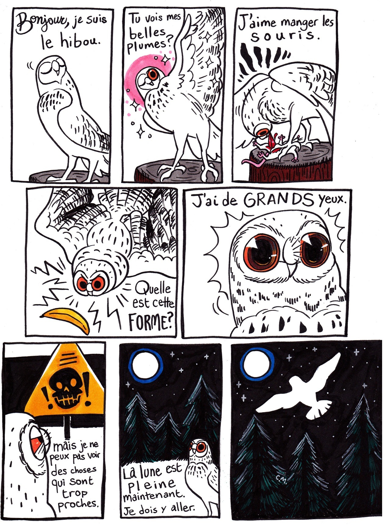 Pigeon Comics — Owl Comic 1 - APRIL FOOL'S