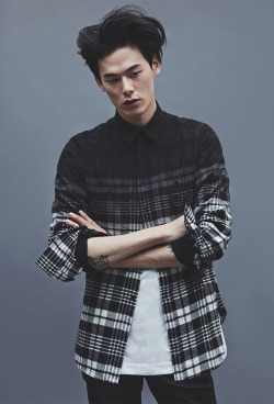 koreanmodel:  Kim Won Jung for Upscale F/W