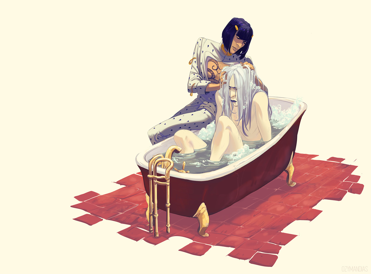 greiison:  Little JJBA dump of things I like.  (Bottom image is the last one I’ll