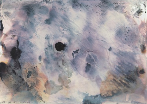 dappledwithshadow:  Gerhard Richter2008India Ink & white spirit on paper