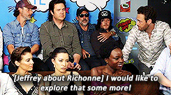 nathaandrake:Best ‘Richonne’ moments of SDCC 2016 (requested by anonymous)