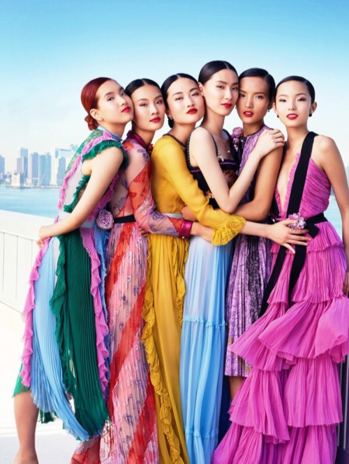 Yuan Bo Chao, Gia Tang, Jing Wen, Dylan Xue, Luping Wang and Xiao Wen Ju shot by Elaine Constantine 