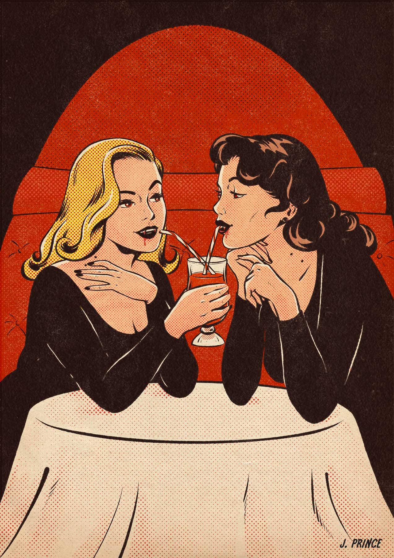 jeniferprince:bloody valentinecheck more of my work on instagram // buy prints here