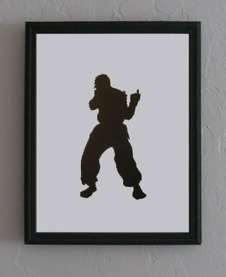 xombiedirge:  Papercut Street Fighters by Cutting Pixels / Store 