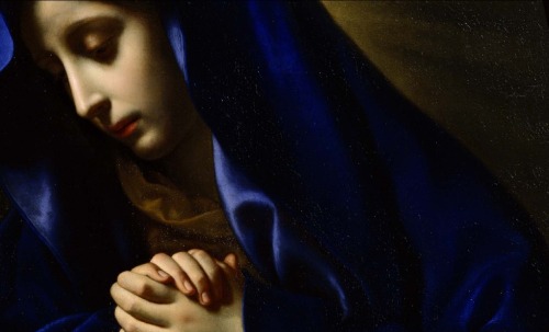 v-ersacrum:Carlo Dolci, Mater Dolorosa (detail), c.1655