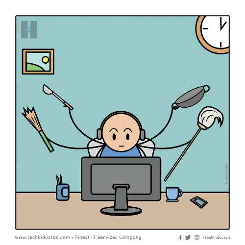Wake Up. Cook. Eat. Work. Clean. Meetings. Work. Eat. Work. Netflix & Chill. Sleep. Repeat. 😎😝How does your Work from Home look like?🧐https://www.facebook.com/techindustan/...#tecHindustanCodes #tecHindustan #Programmers #comic#funny#funny jokes#funny programming#Funny Memes#funny programmers#work life #work from home #working