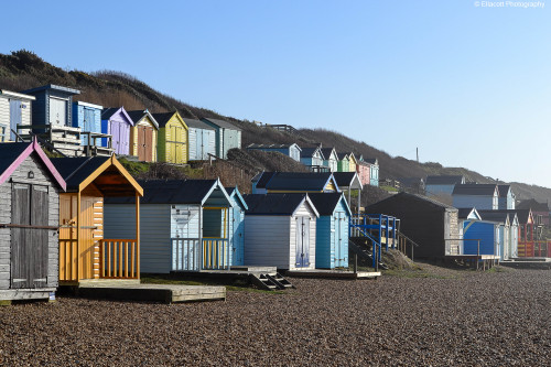 ellacott-photography: Photo: Beach Huts at Milford on Sea, Hampshire, UKDate Taken: 16th February 20